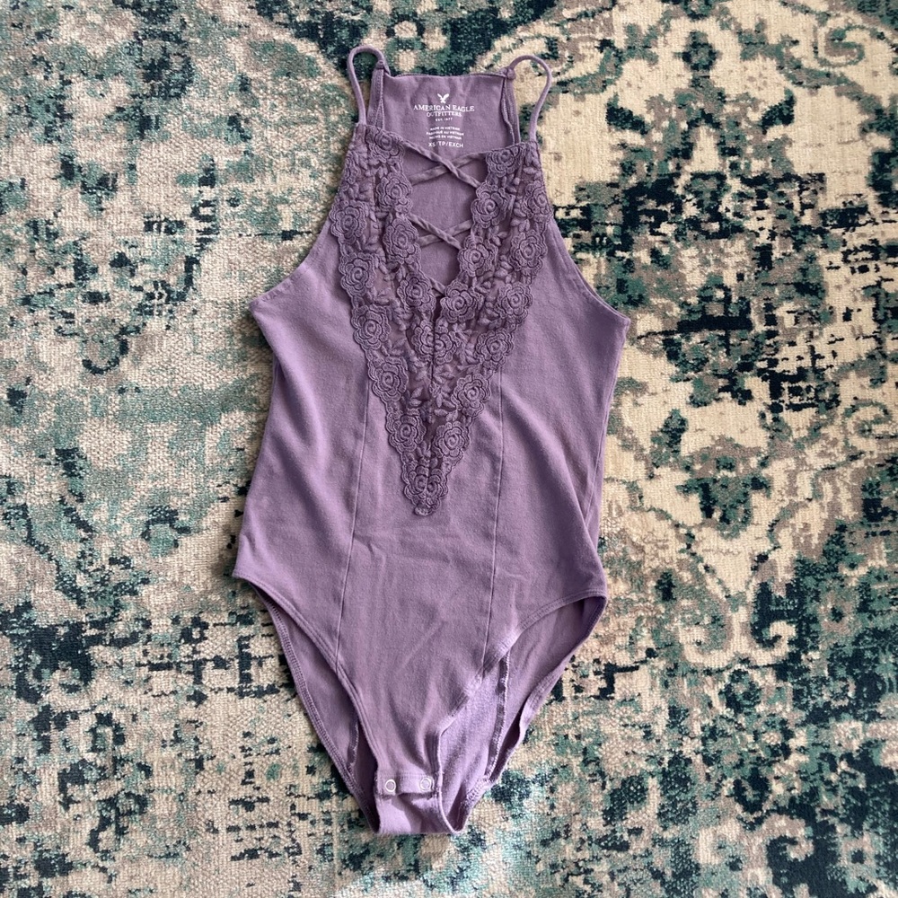 AE Lavender Bodysuit